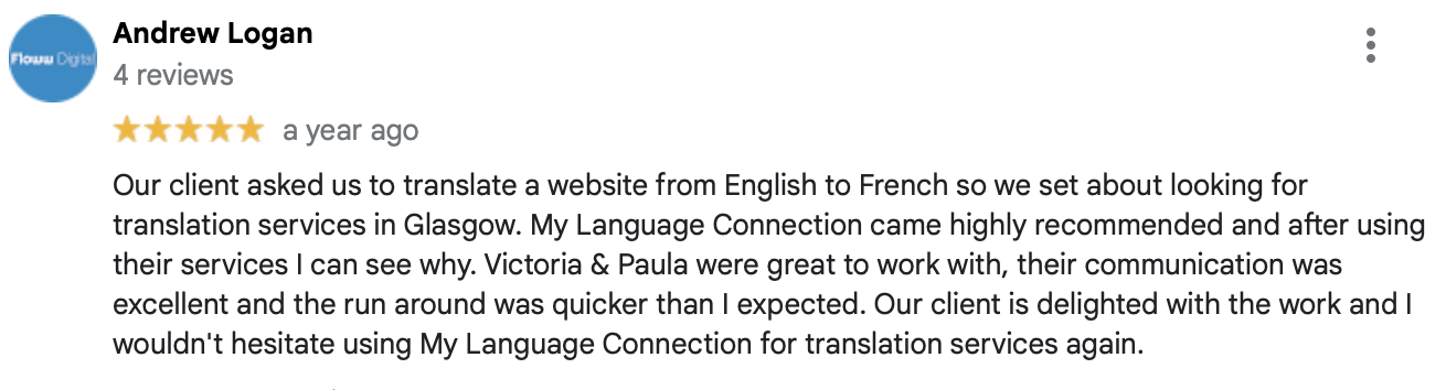 Multilingual Translation Service