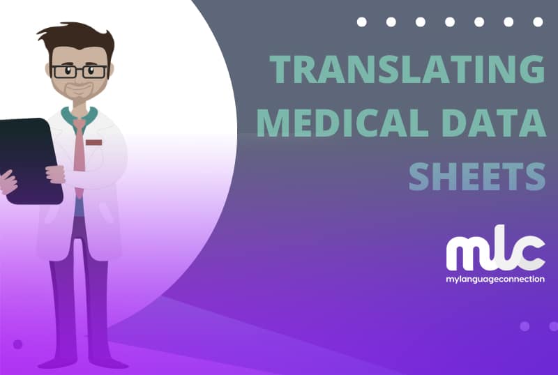 Translating Medical Data Sheets